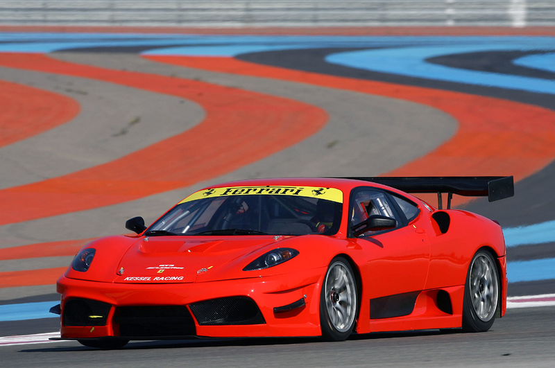 Illustration for article titled 2009 FIA GT Racers Trot Out For Spring Testing In France